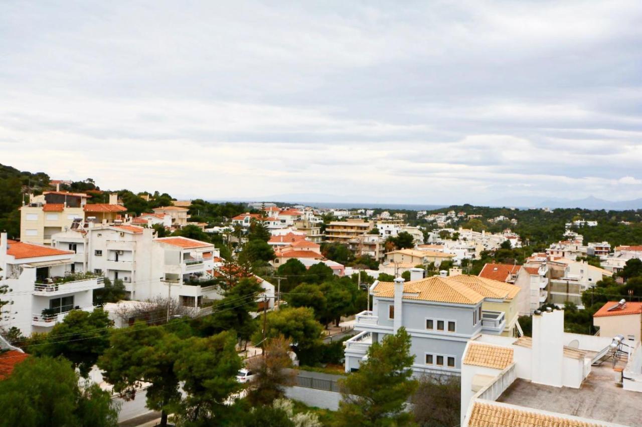 Villasonboard Vouliagmeni Penthouse Veranda Sea-View & Beach Atina Dış mekan fotoğraf