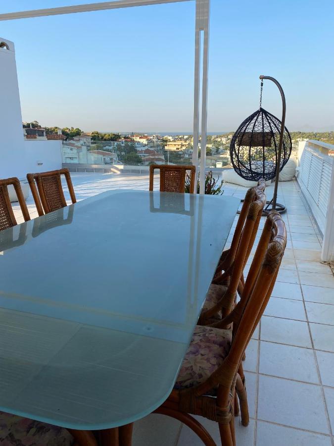 Villasonboard Vouliagmeni Penthouse Veranda Sea-View & Beach Atina Dış mekan fotoğraf