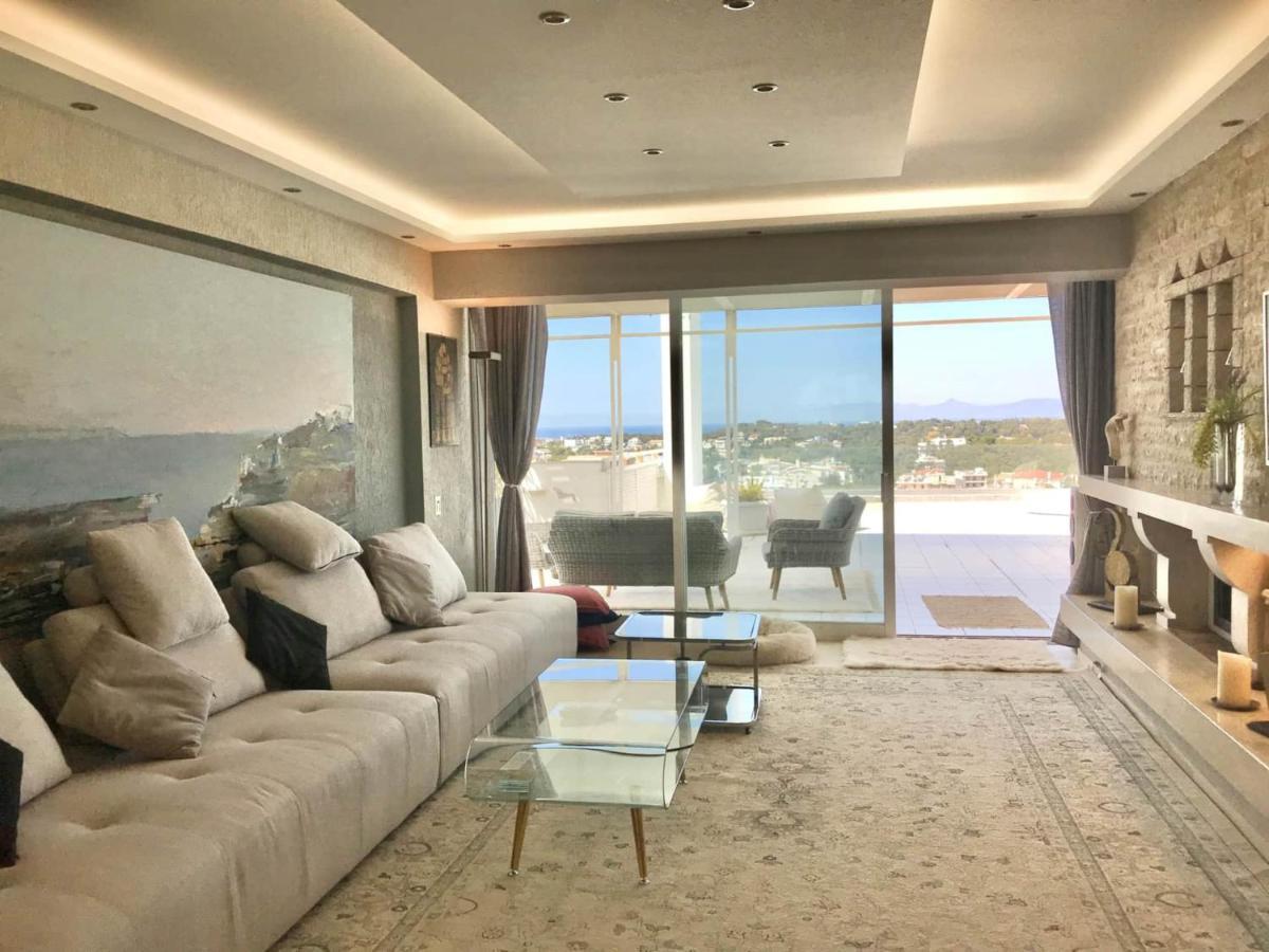 Villasonboard Vouliagmeni Penthouse Veranda Sea-View & Beach Atina Dış mekan fotoğraf